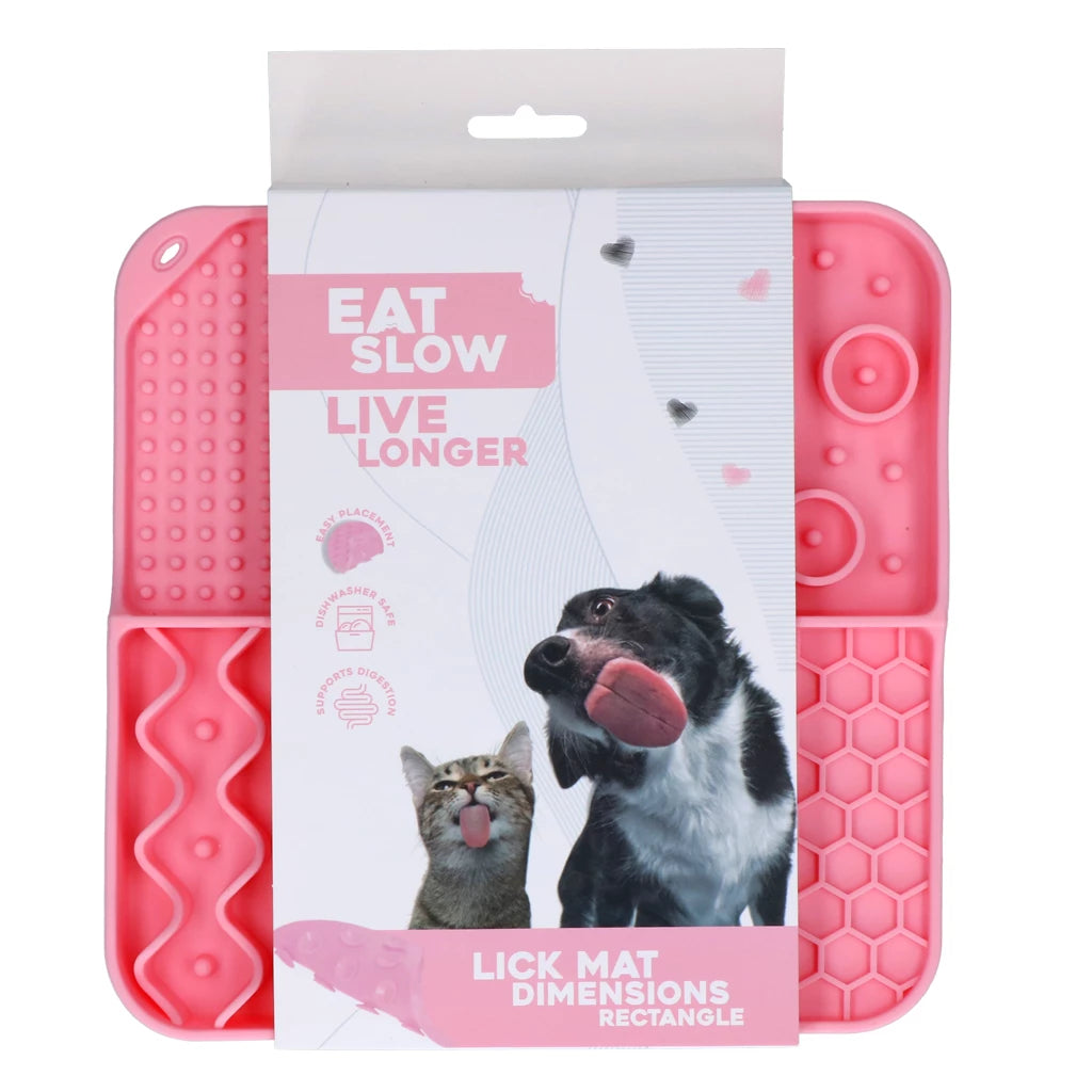 Eat Slow Live Longer Dimensions Rectangle