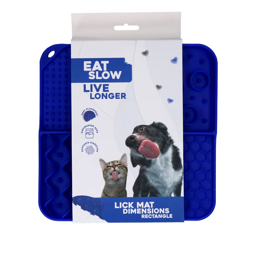 Eat Slow Live Longer Dimensions Rectangle