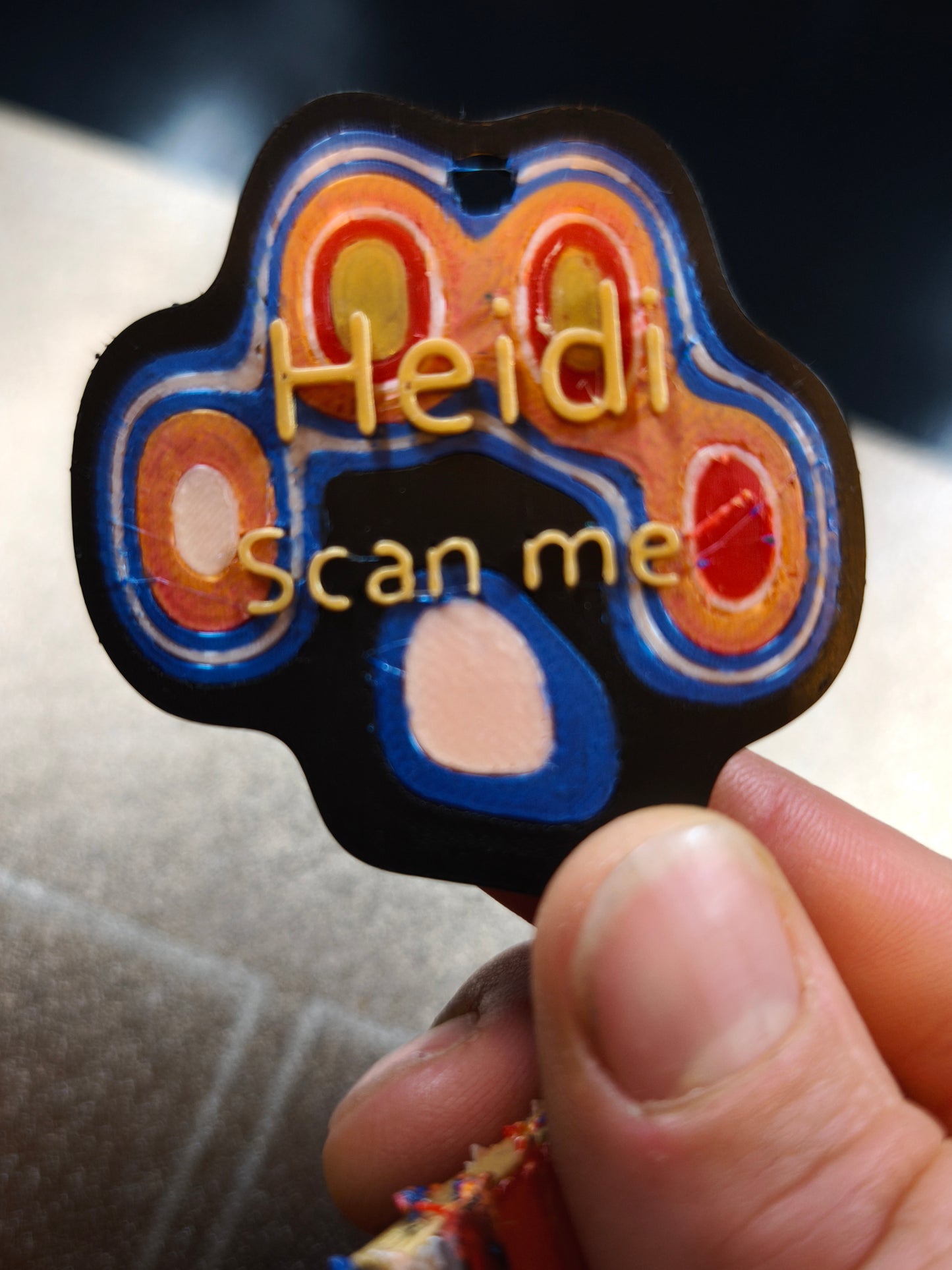 Smart-Paw: Der 3D-Adressanhänger basierend auf echten Bewegungsdaten