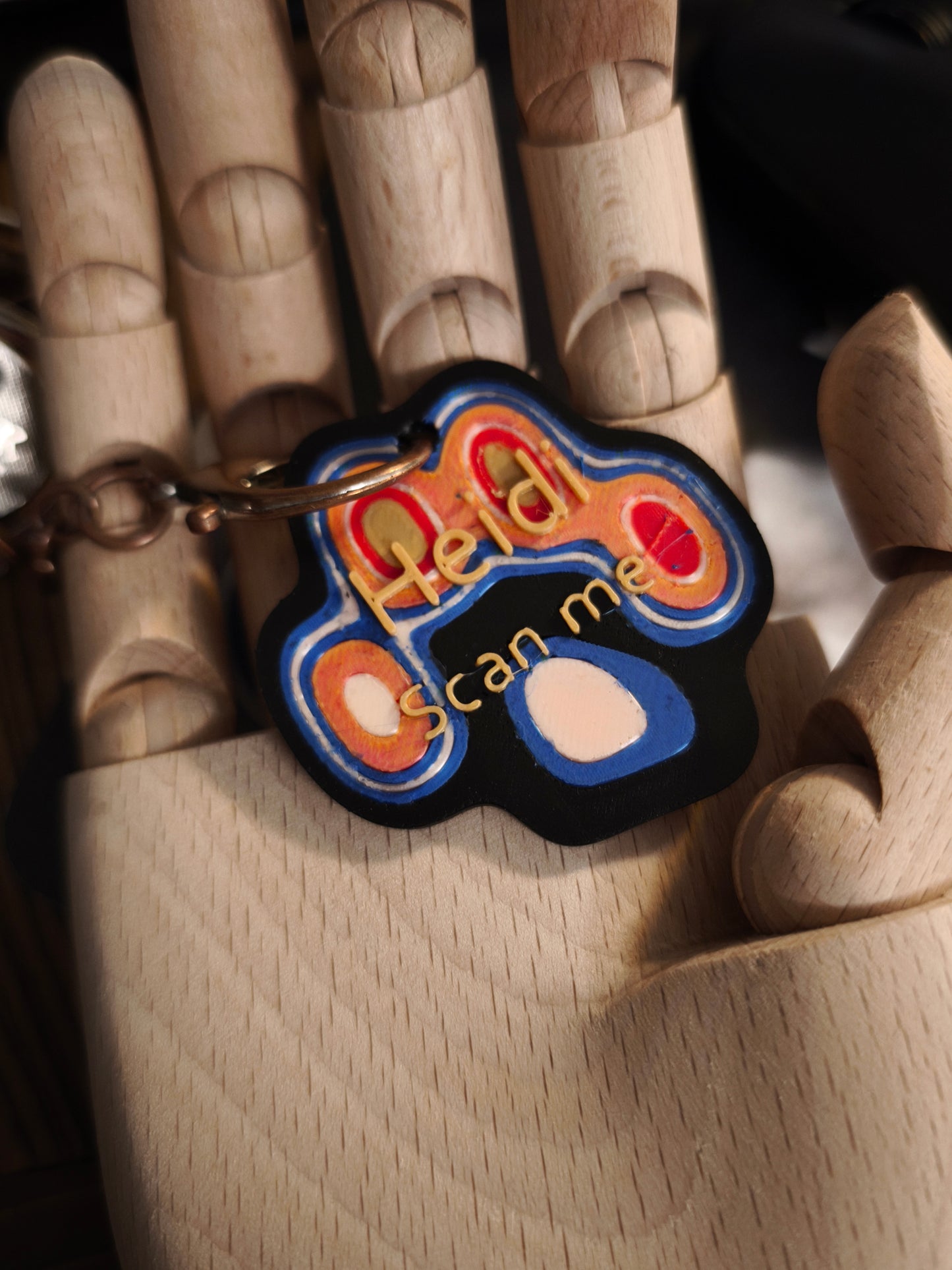 Smart-Paw: Der 3D-Adressanhänger basierend auf echten Bewegungsdaten