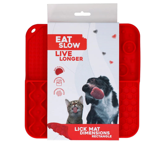 Eat Slow Live Longer Dimensions Rectangle