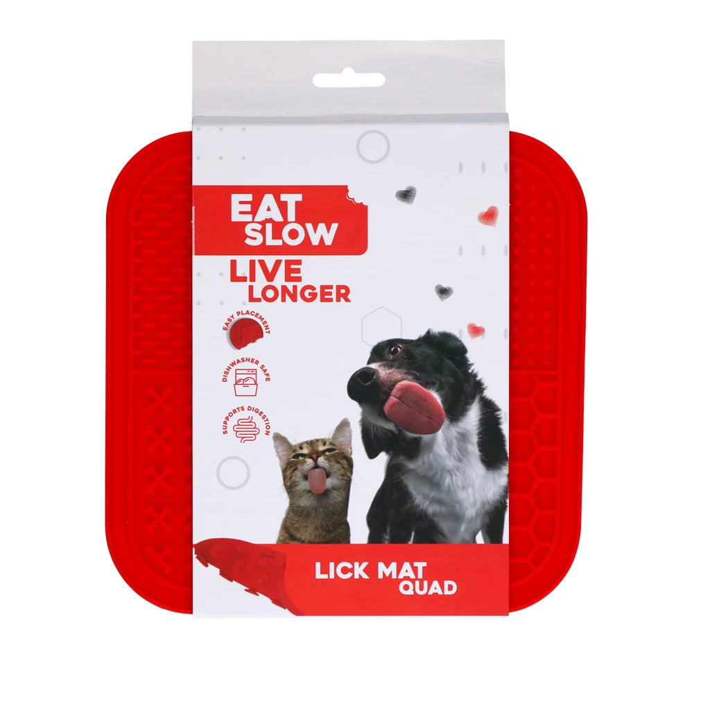 Eat Slow Live Longer Quartett-Leckmatte