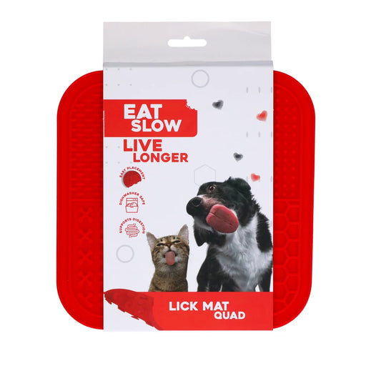 Eat Slow Live Longer Quartett-Leckmatte