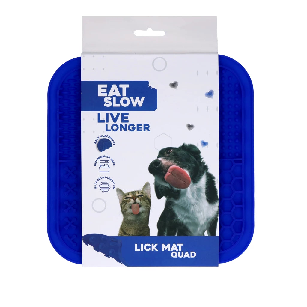 Eat Slow Live Longer Quartett-Leckmatte