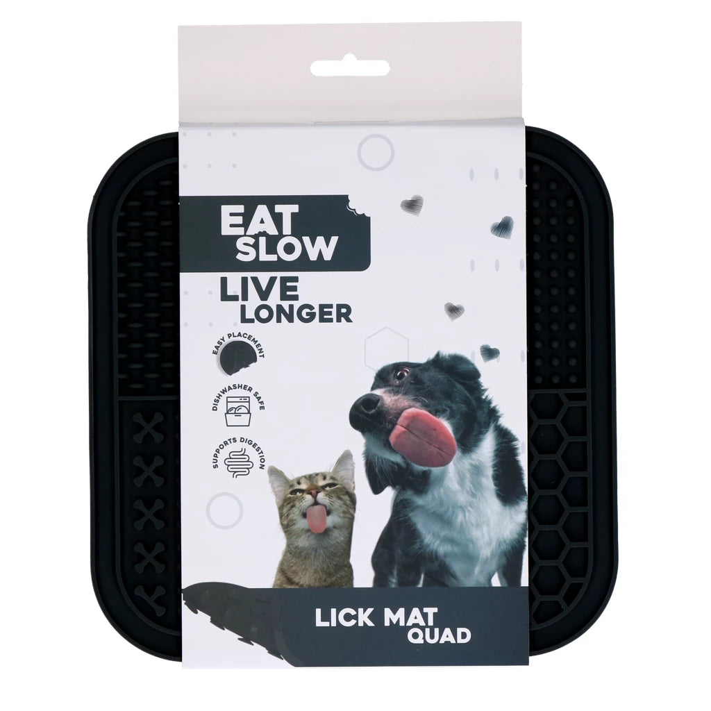 Eat Slow Live Longer Quartett-Leckmatte