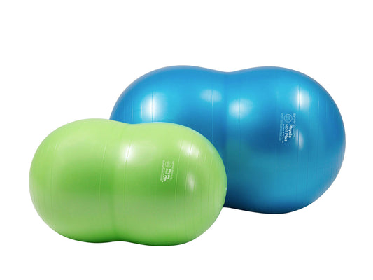 A Physio Roll plus Erdnussball,  55cm grün