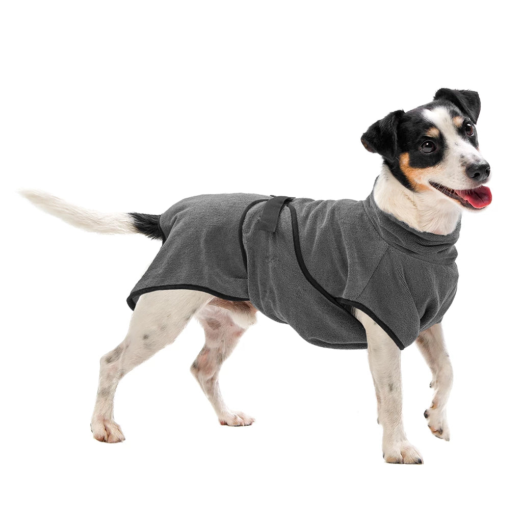 Royal Dry Bademantel aus Mikrofaser für Hunde S