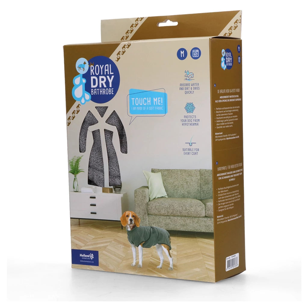 Royal Dry Bademantel Für Hunde M
